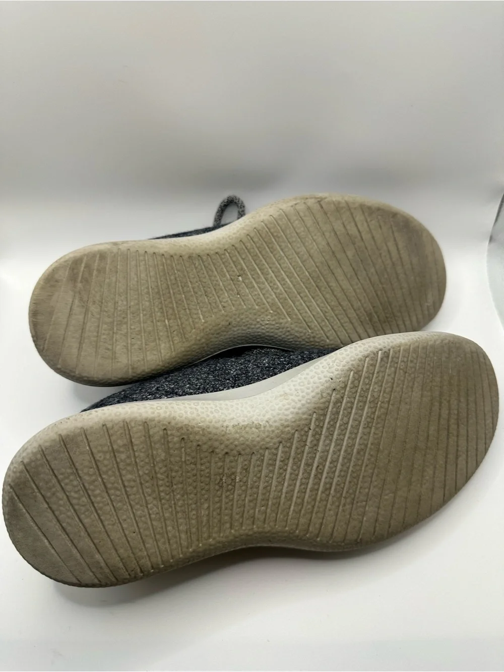 allbirds Charcoal Gray Merino Wool Lace-Up Sneakers